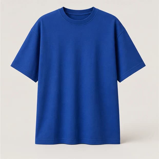 Cobalt Tee, front view